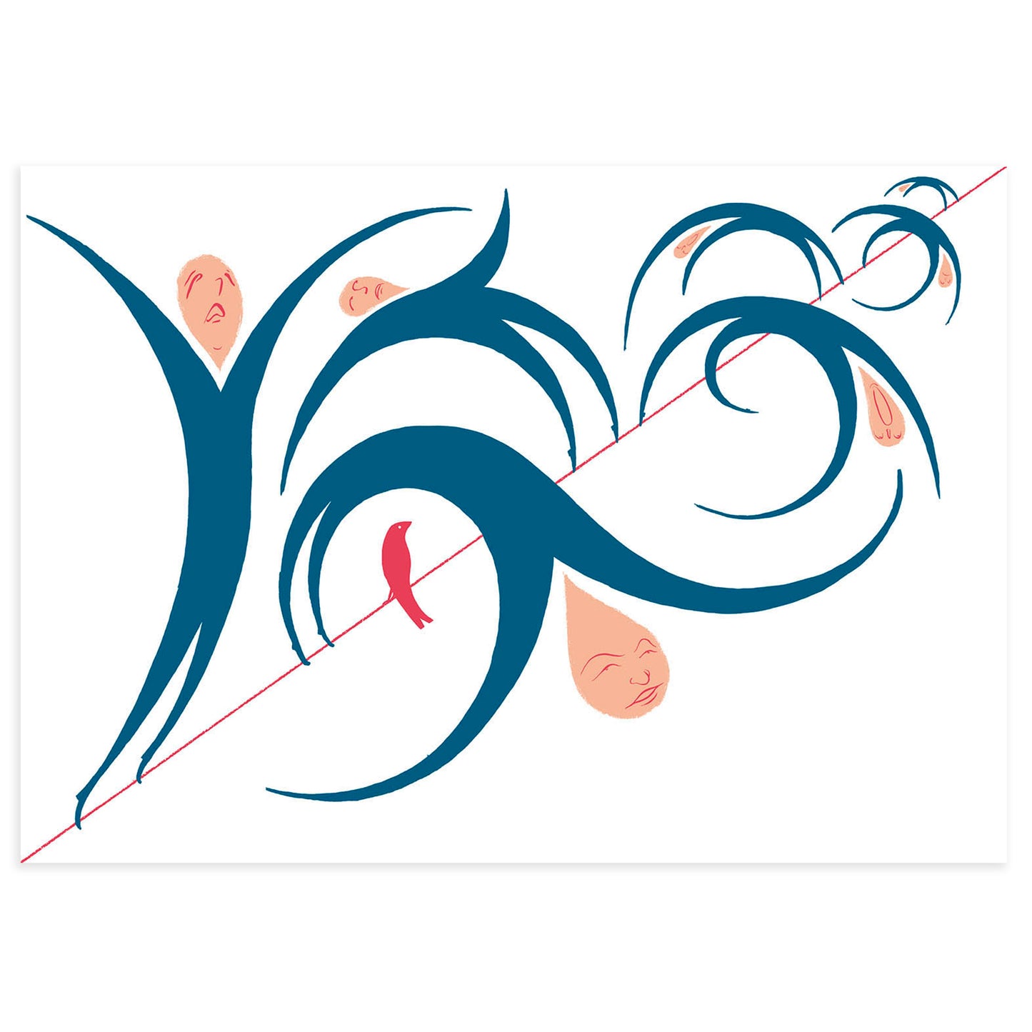 La delgada línea del presente