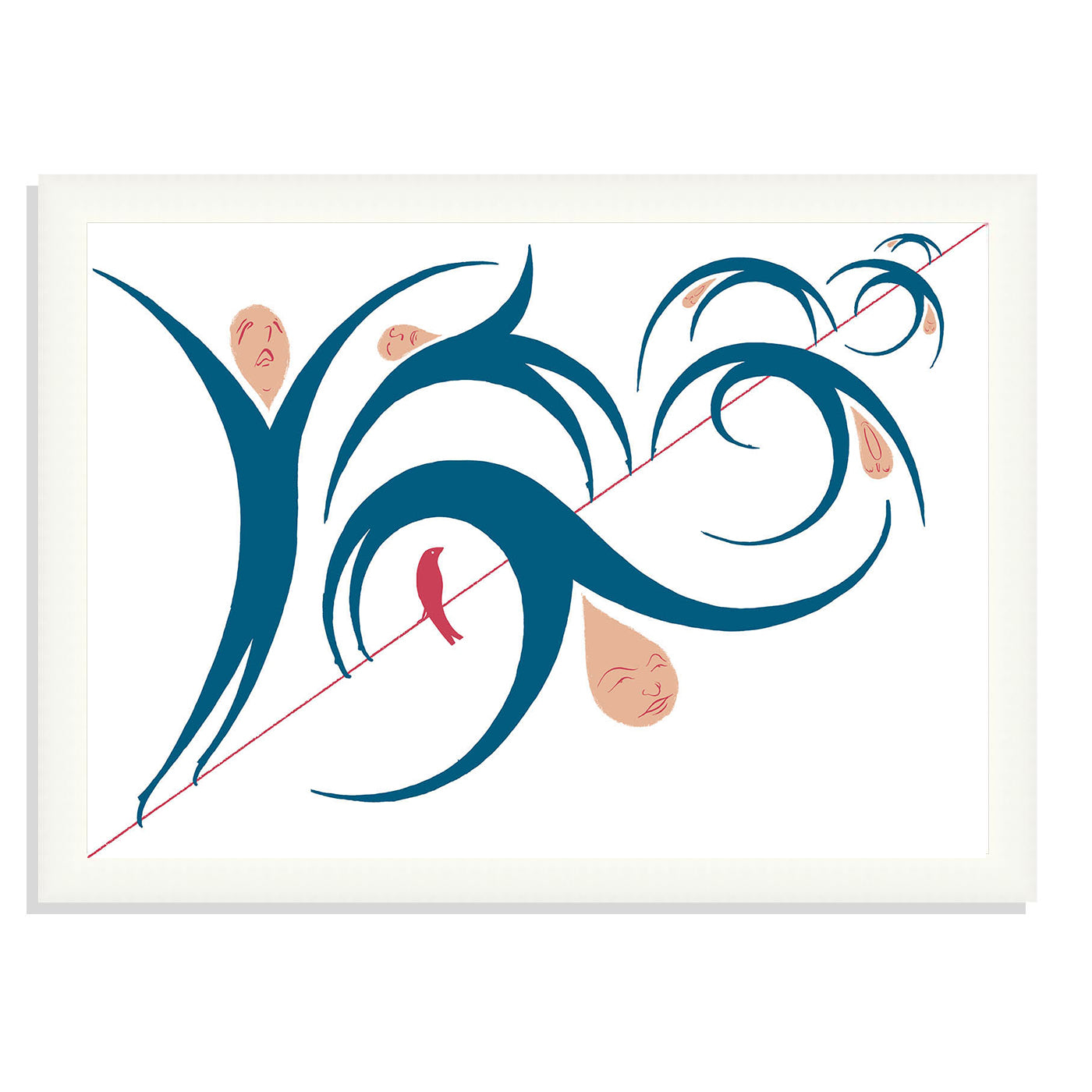 La delgada línea del presente